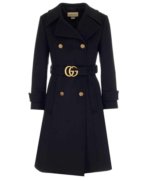 gucci double g belted coat|gucci double g belt women's.